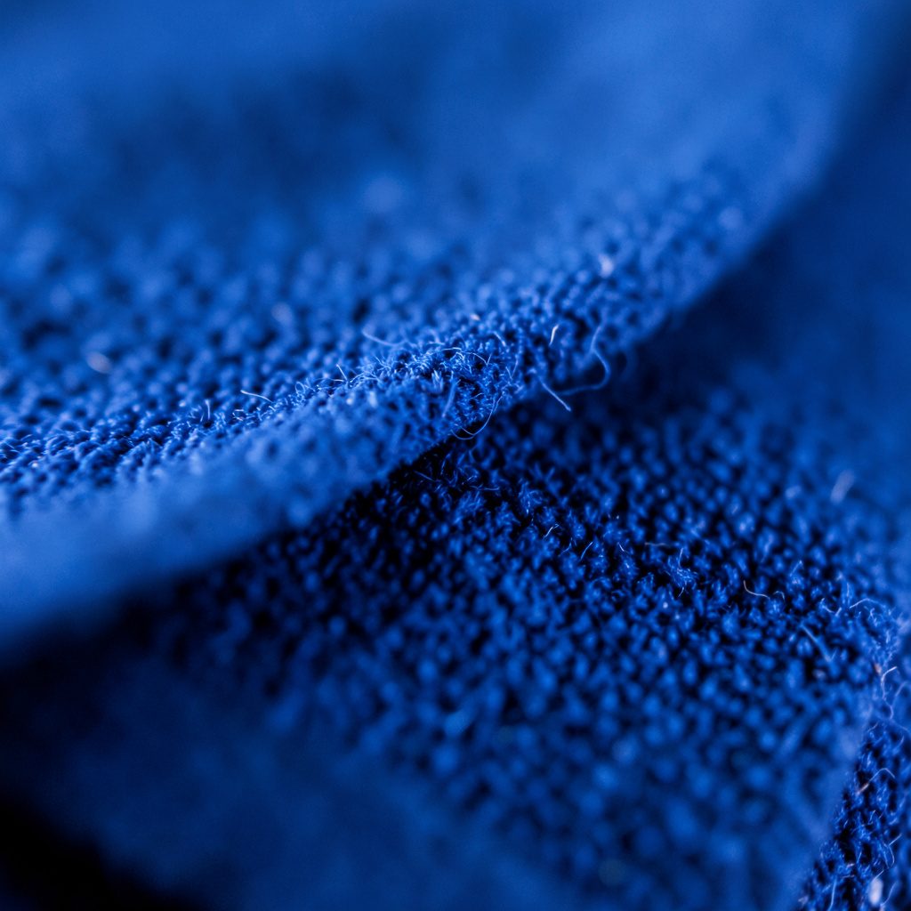 Extreme close-up photograph of a matte grey plastic surface with faint scratches and grid-like texture in cool neutral tones.